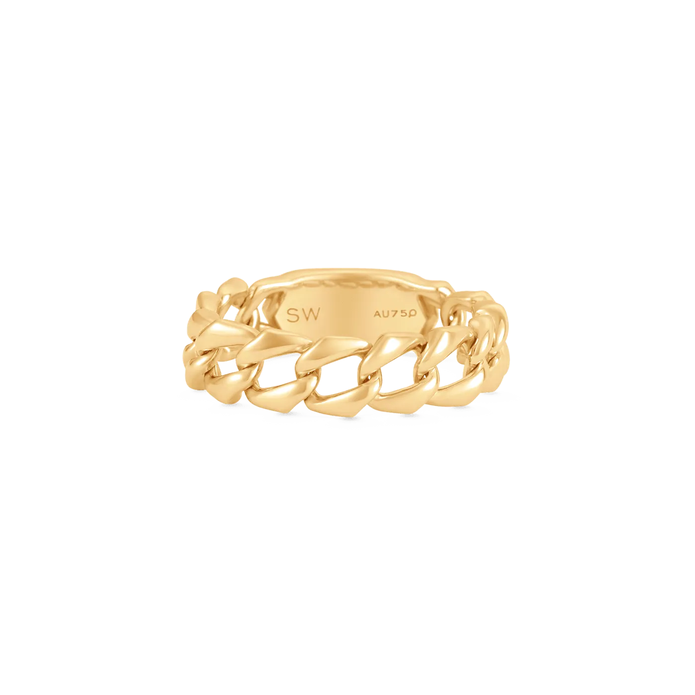 Lucia Solid Link Ring