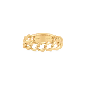 Lucia Solid Link Ring