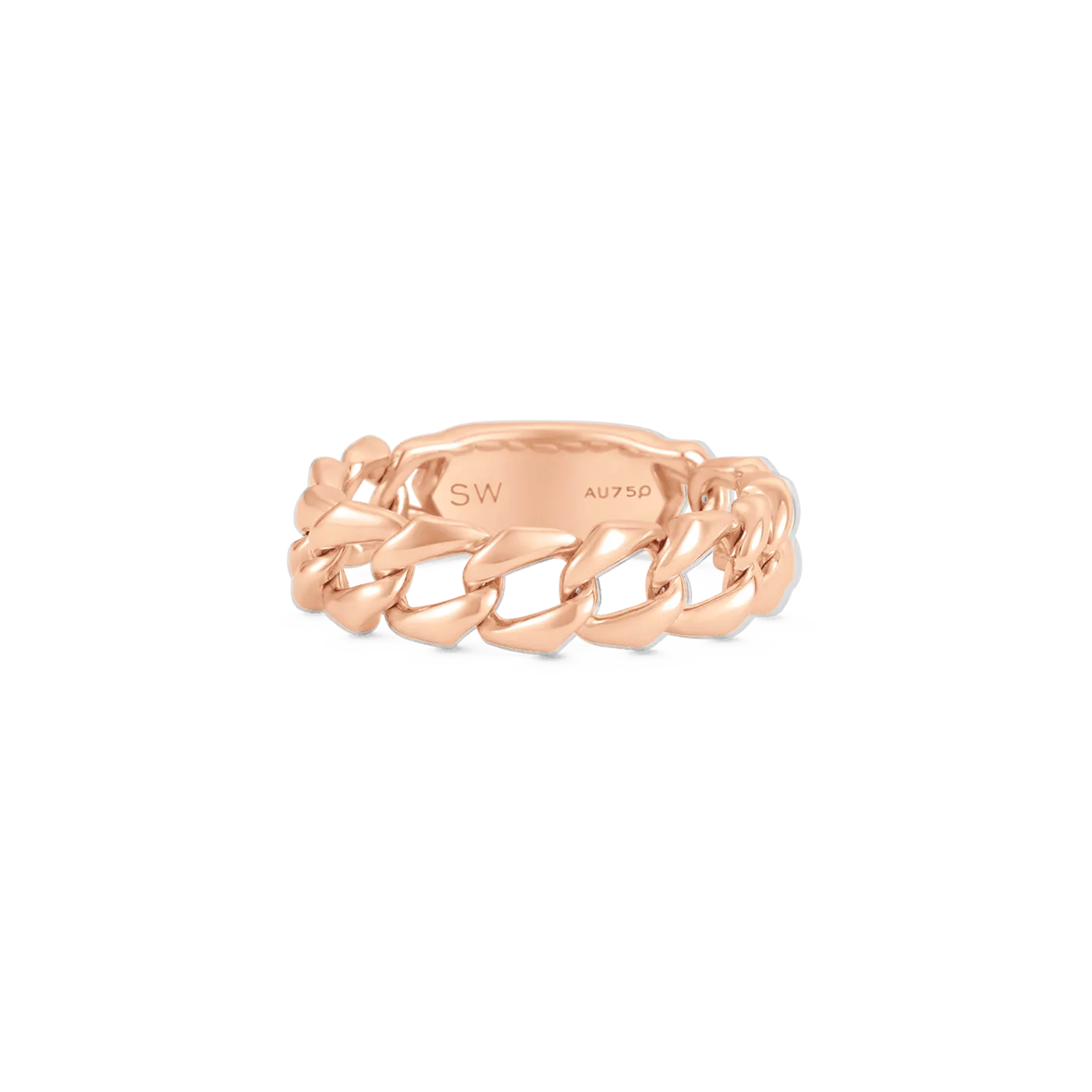 Lucia Solid Link Ring