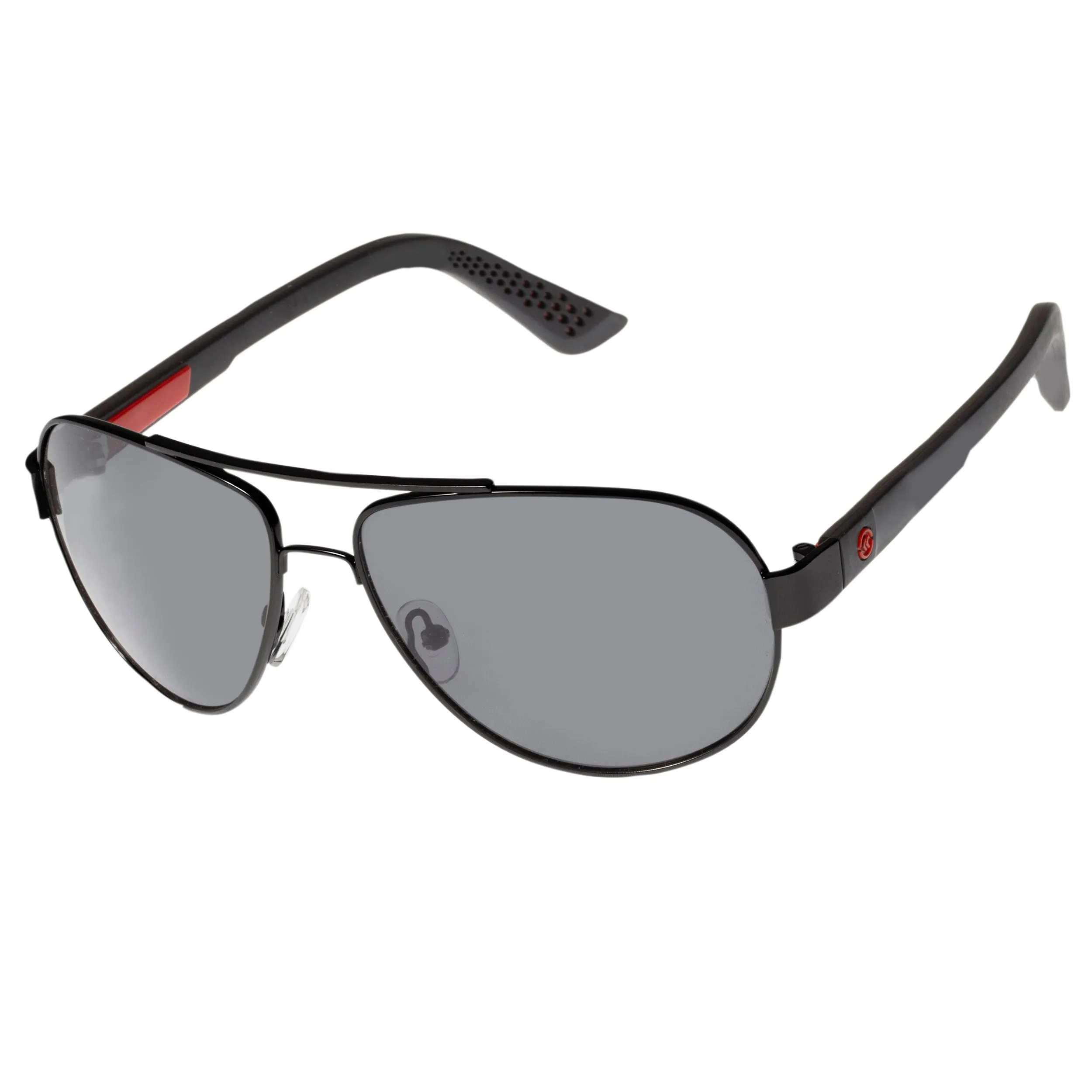 Lunettes de Soleil Homme Noir monture métalique