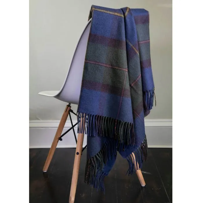 MacLeod of Harris Antique tartan lambswool Blanket