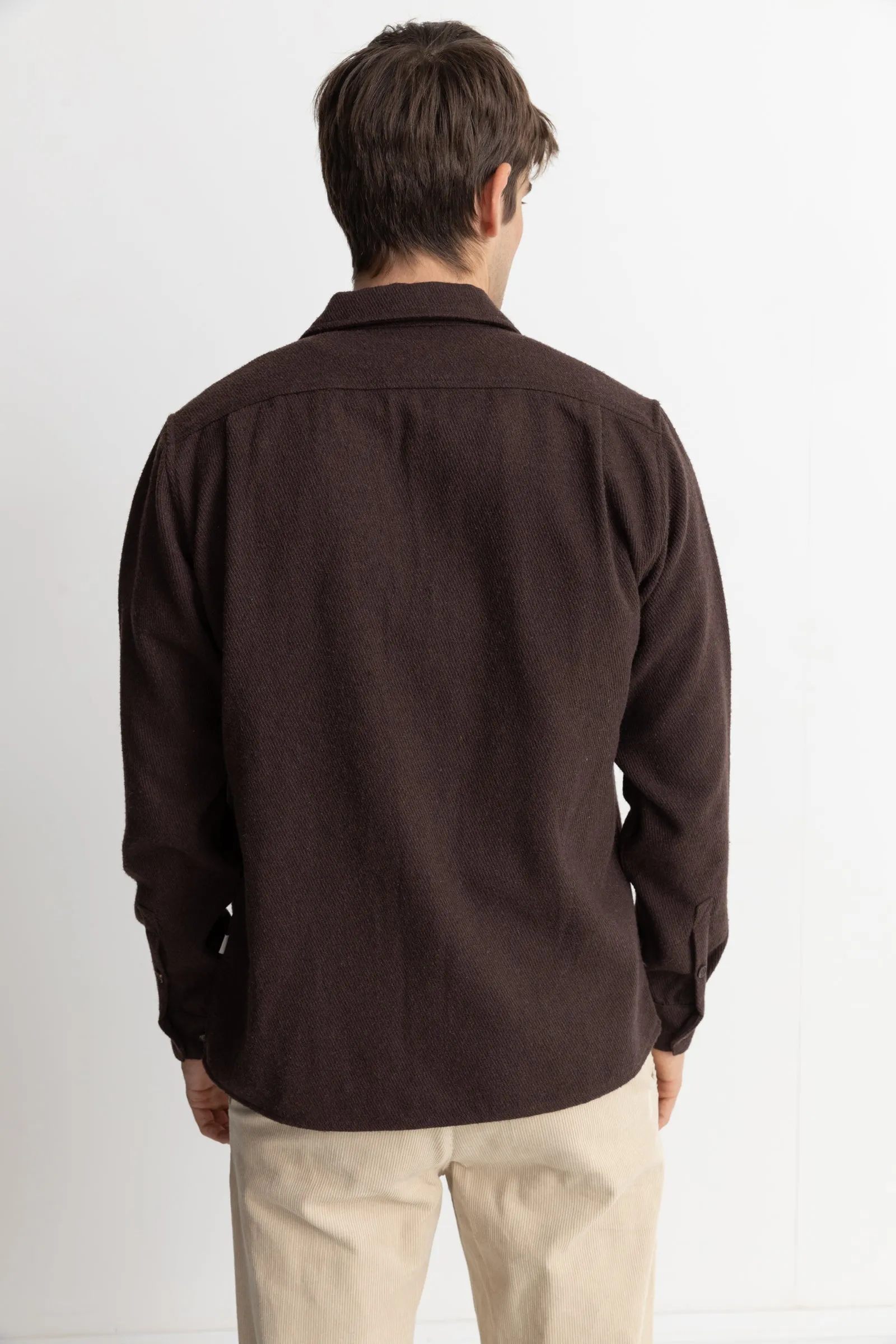 Meadow Ls Shirt Chocolate