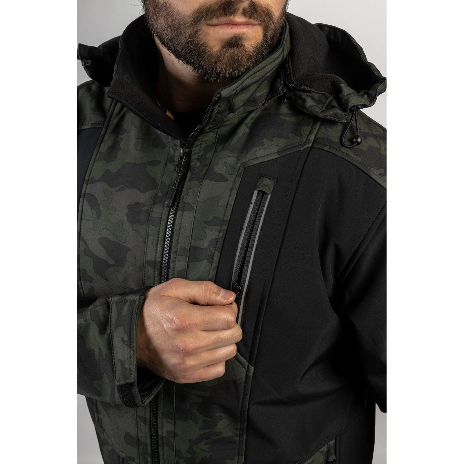 Mercury Soft Shell Jacket  Night Camo