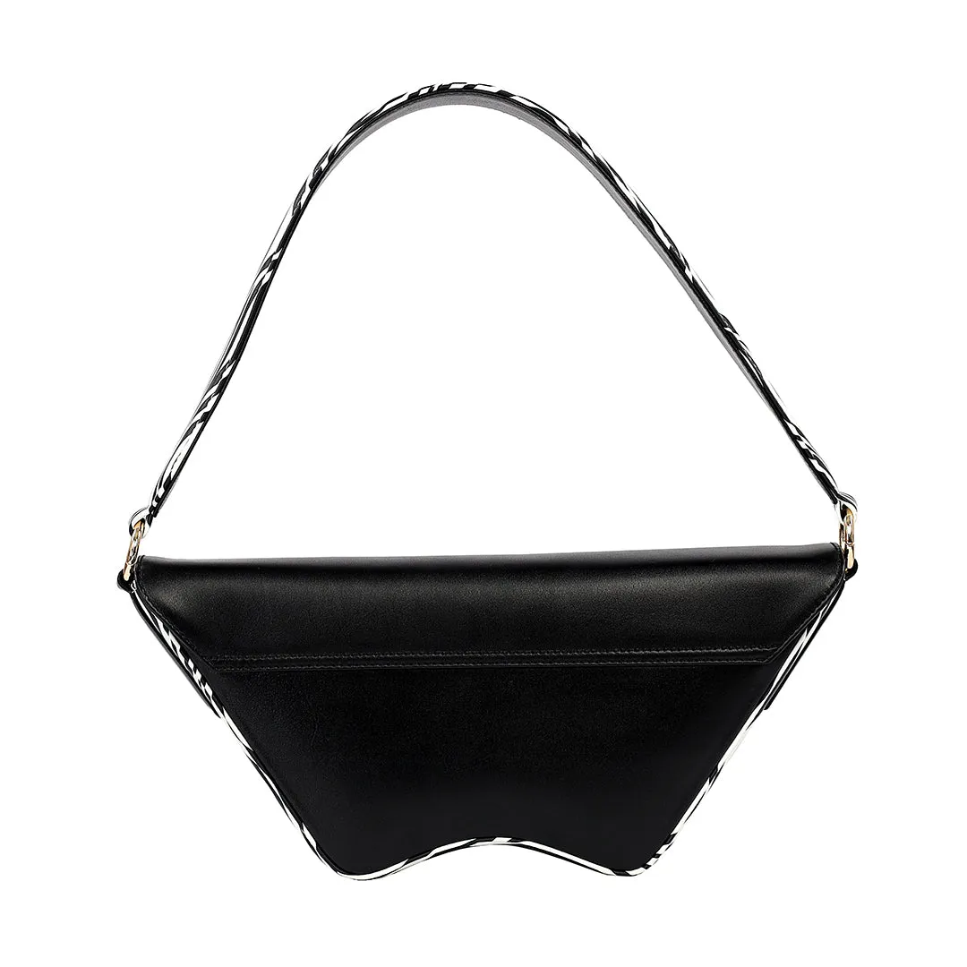 Nadira - Black x Zebra - Shoulder Bag