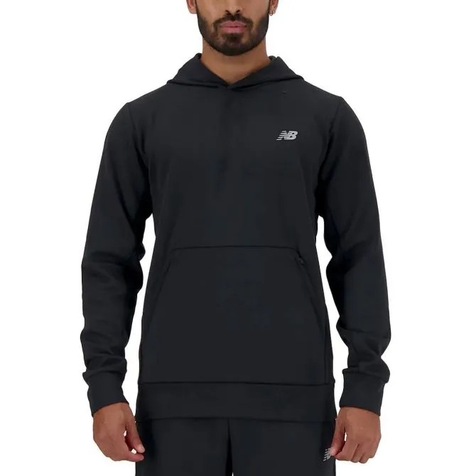 NEW BALANCE FELPA CAPPUCCIO TECH KNIT HOODIE MT41139