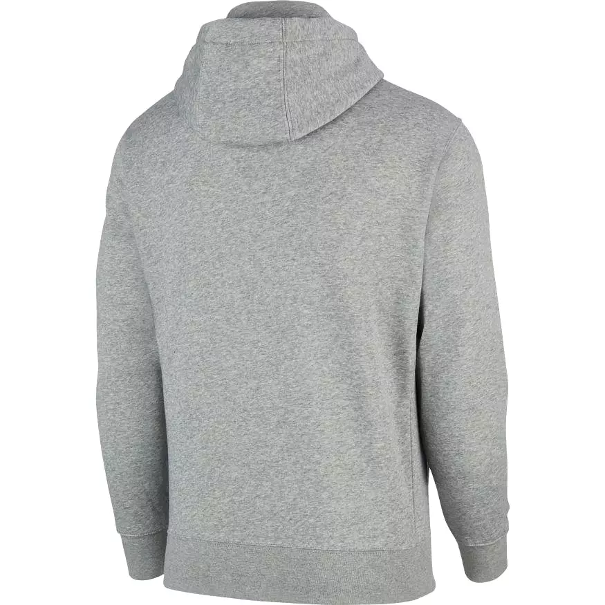 NIKE UNISEX SPORTSWEAR CLUB FLEECE GREY FULL-ZIP JACKET