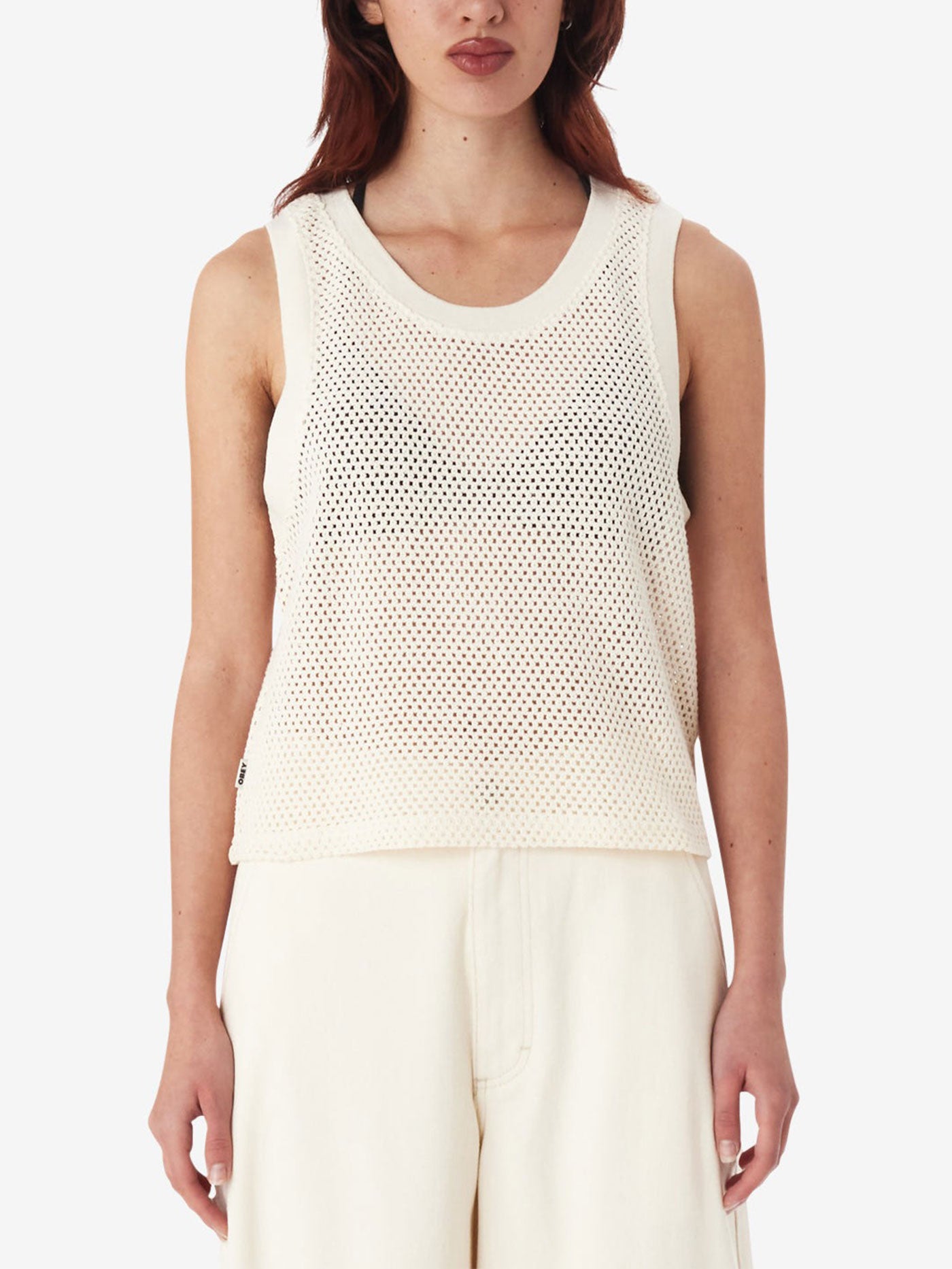 Obey Hudson Mesh Tank Top