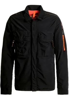 Parajumpers Lightweight Nylon Wind Jacket Black