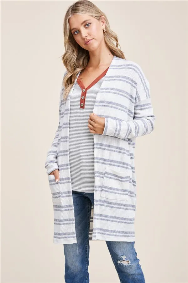 Parker Striped Cardigan