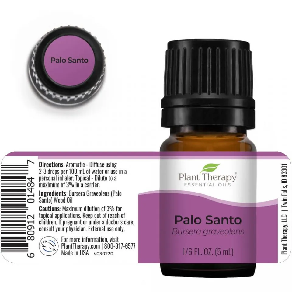 Plant Therapy Palo Santo Essential Oil