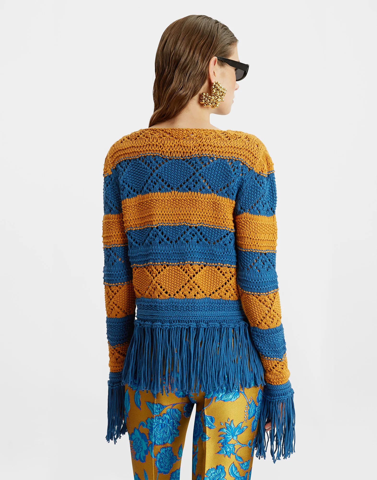 Playa Sweater in Solid Blue Petrol for Women | La DoubleJ