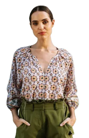 Ramona Blouse Marrakesh Print