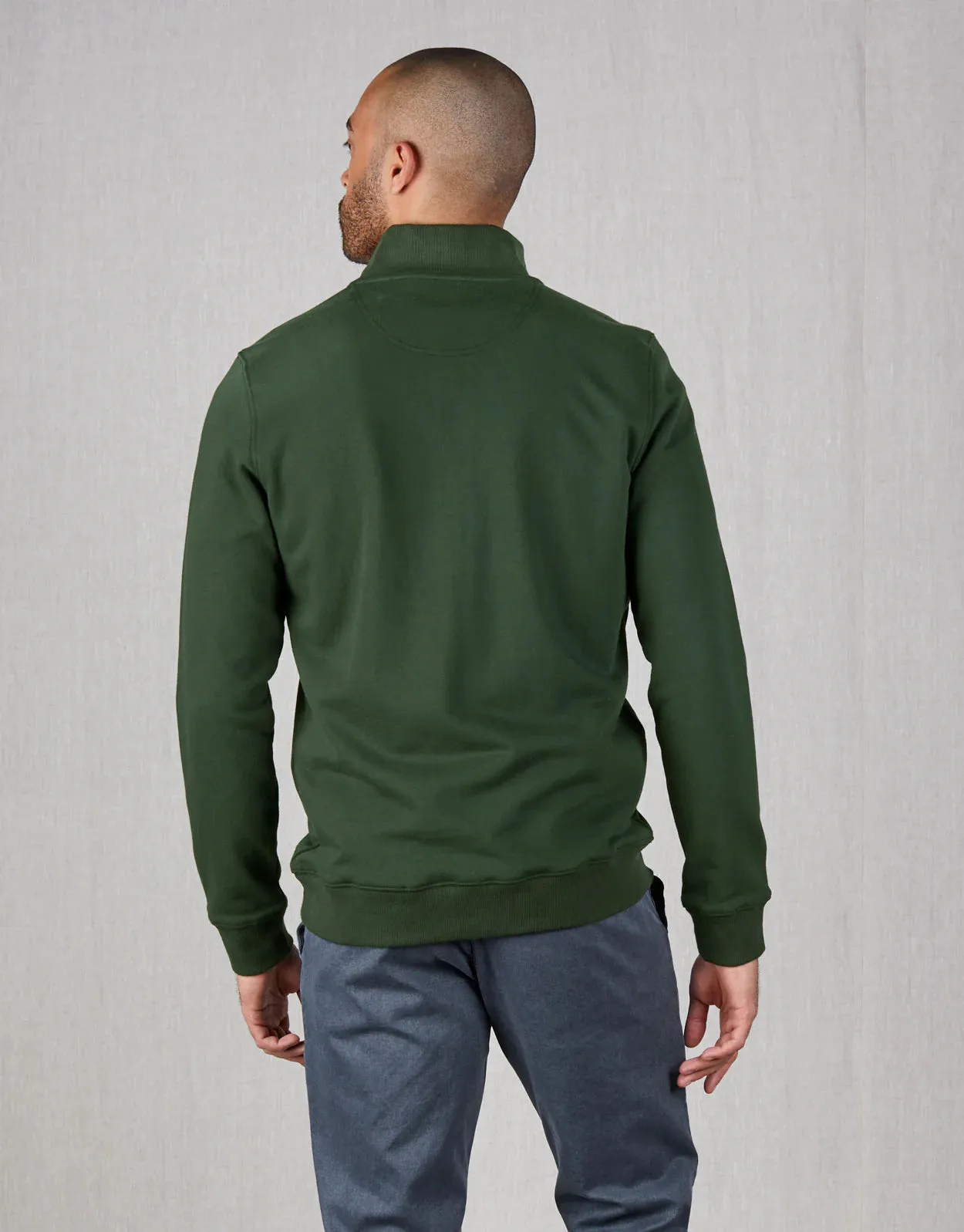 Rembrandt - Champ 1/4 Zip Sweater - Dark Green or Navy