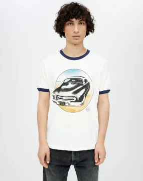 Ringer 51 Merc Tee - Old White Aged Navy