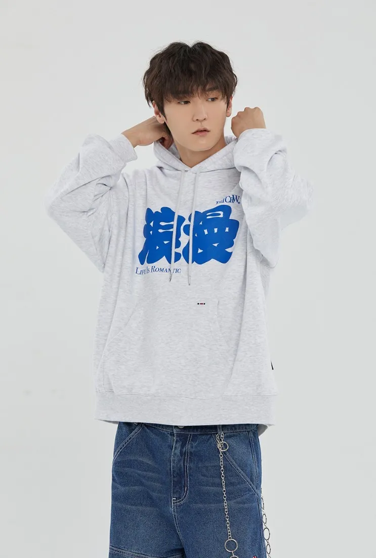 ROMANTIC CROWN  |[ROMANTIC CROWN]★ROMANTIC SLOGAN HOODIE