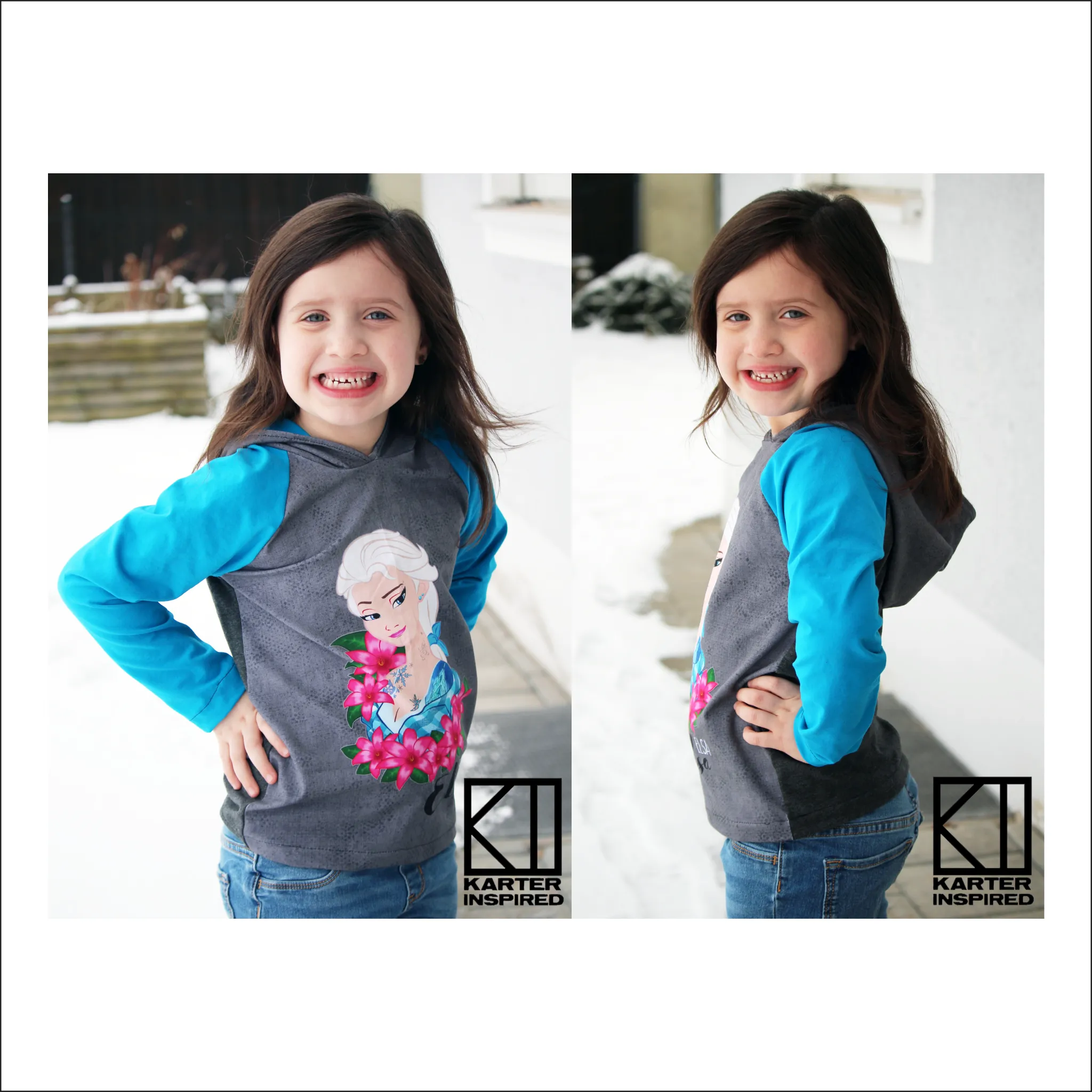 Roxy Raglan |  Baby to Big Kid Sizes NB - 16 | Beginner Level Sewing Pattern