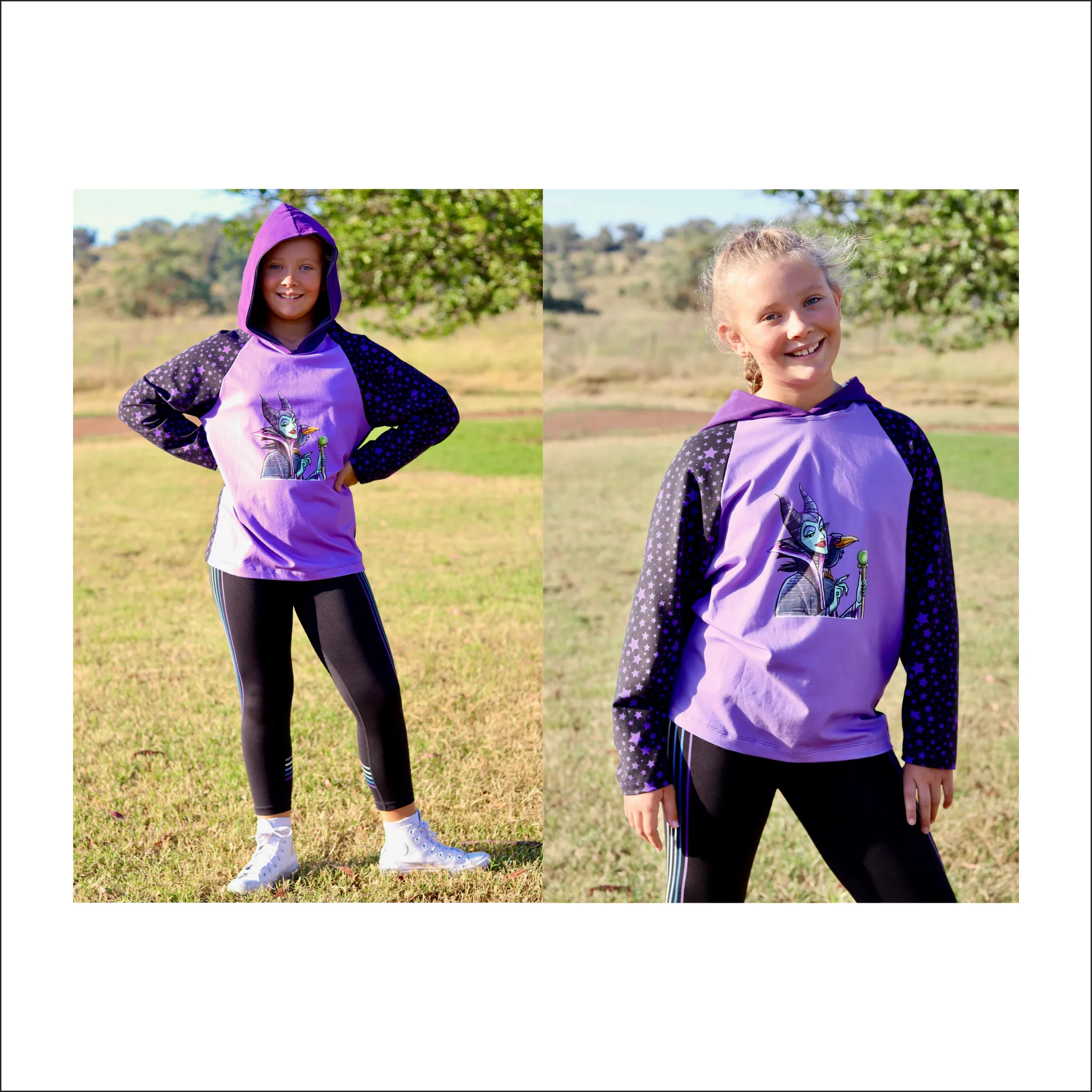 Roxy Raglan |  Baby to Big Kid Sizes NB - 16 | Beginner Level Sewing Pattern