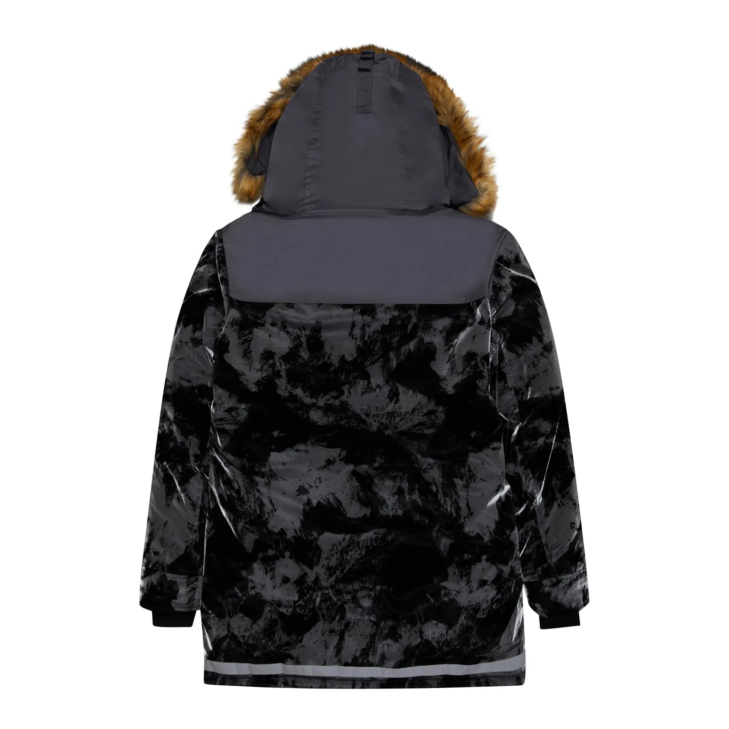 SAMPLE 34 SMOG PARKA JACKET - BLACK