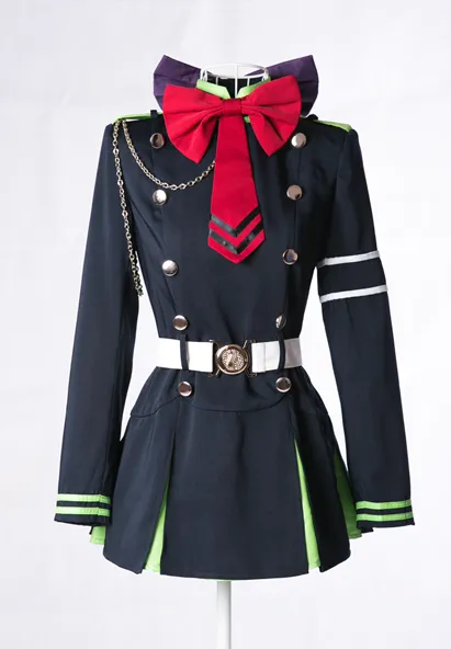 Seraph of The End Shinoa Hiragi Cosplay Costume