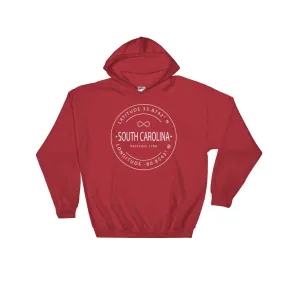 South Carolina - Hooded Sweatshirt - Latitude & Longitude