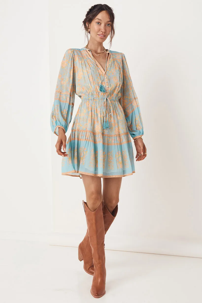 Spell & The Gypsy Juniper Playdress Eggshell Blue