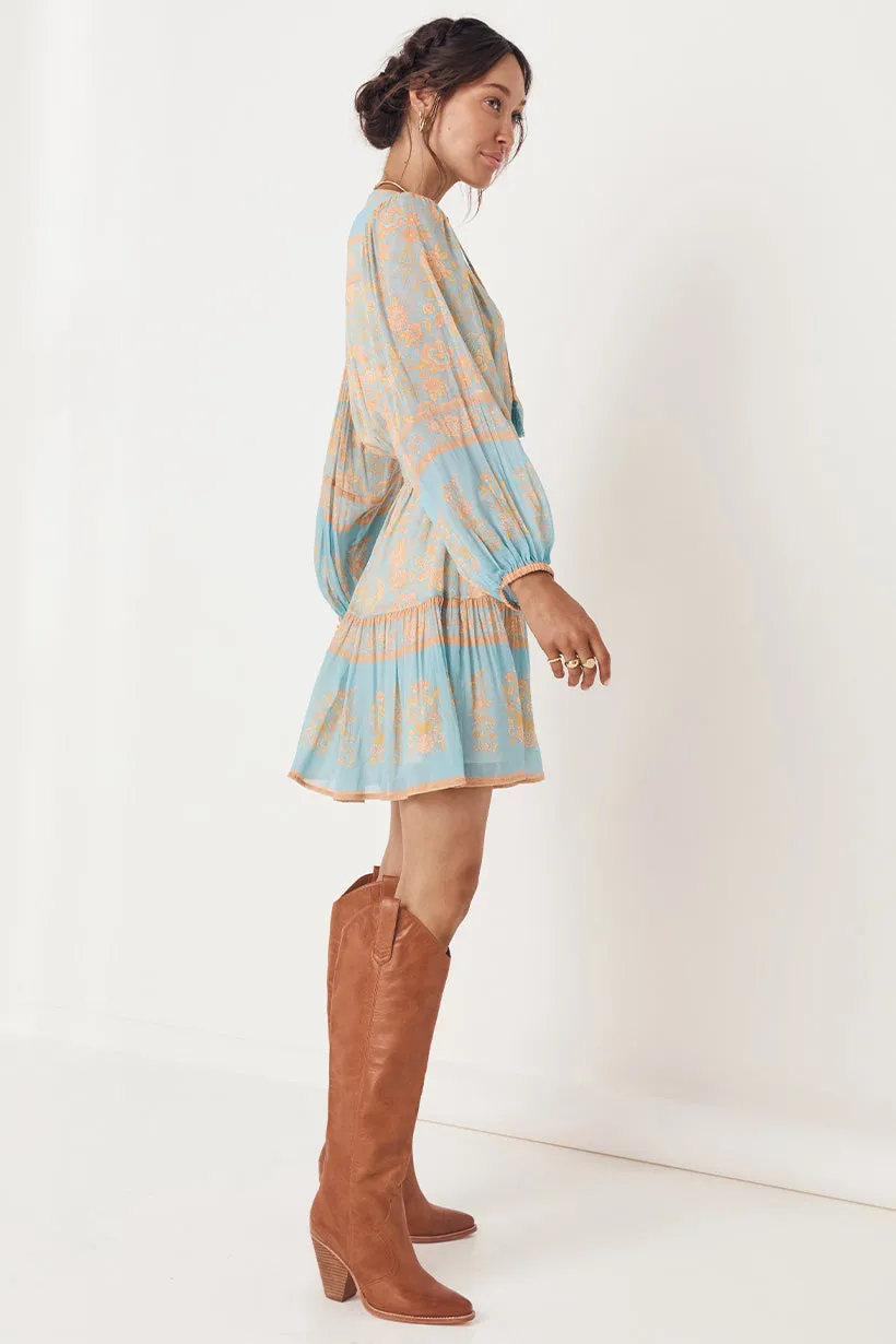 Spell & The Gypsy Juniper Playdress Eggshell Blue