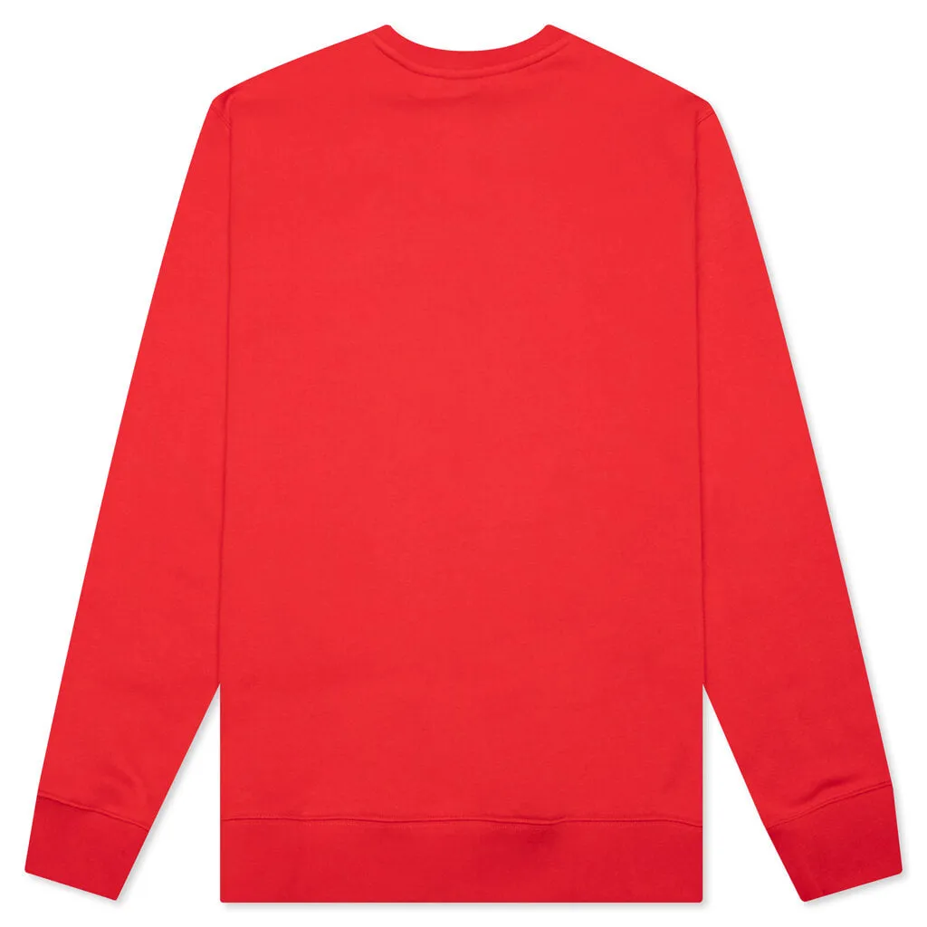 Sportswear Club Fleece Crew - University Red/White