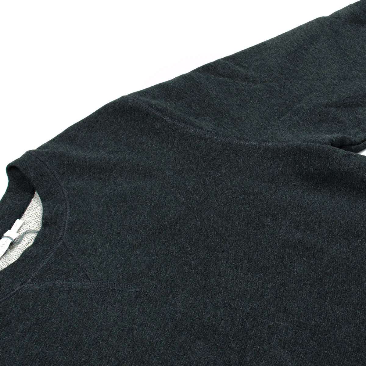 Sunspel - Loopback Sweatshirt - Black Marl