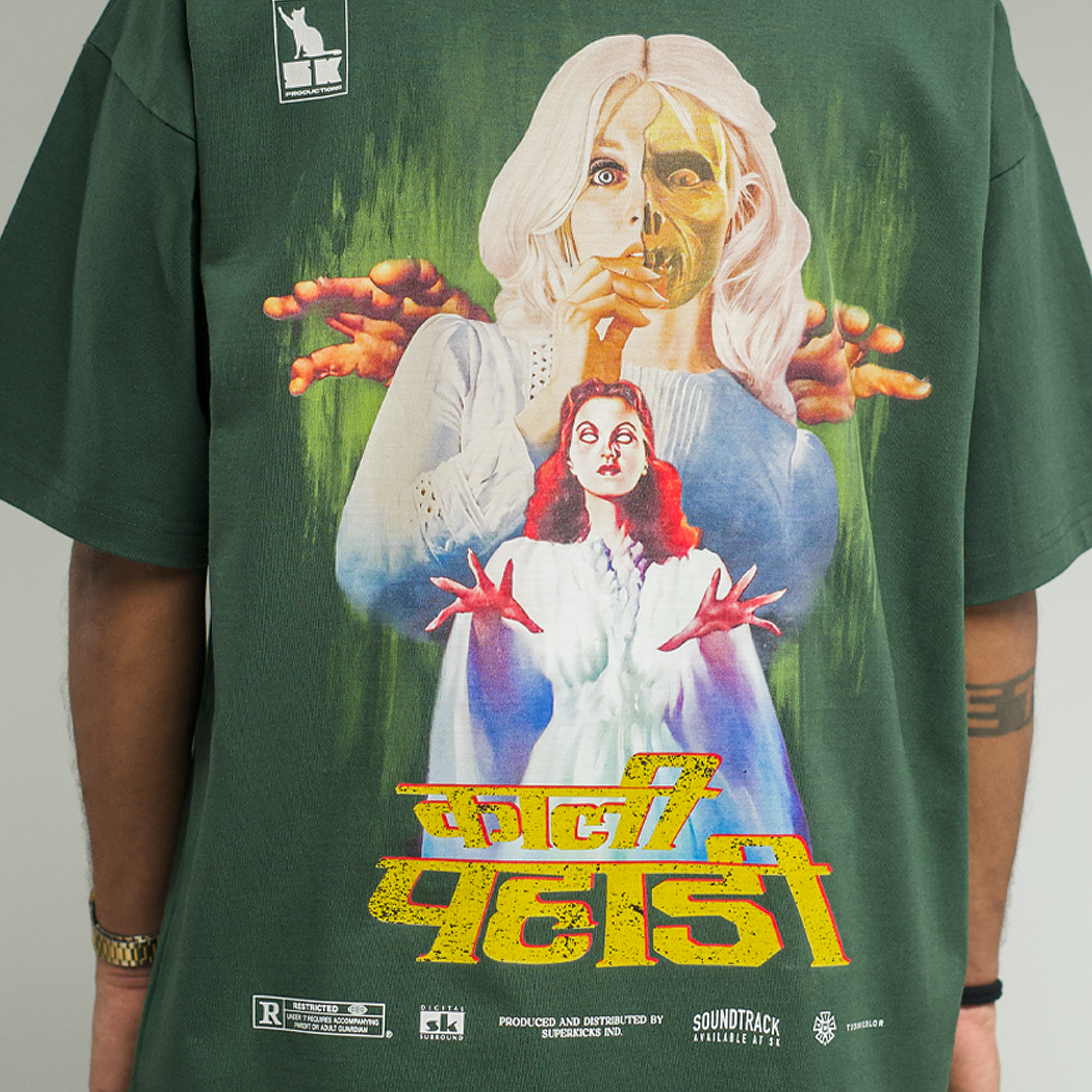 SUPERKICKS HORROR PACK T-SHIRT “KAALI PAHARI”