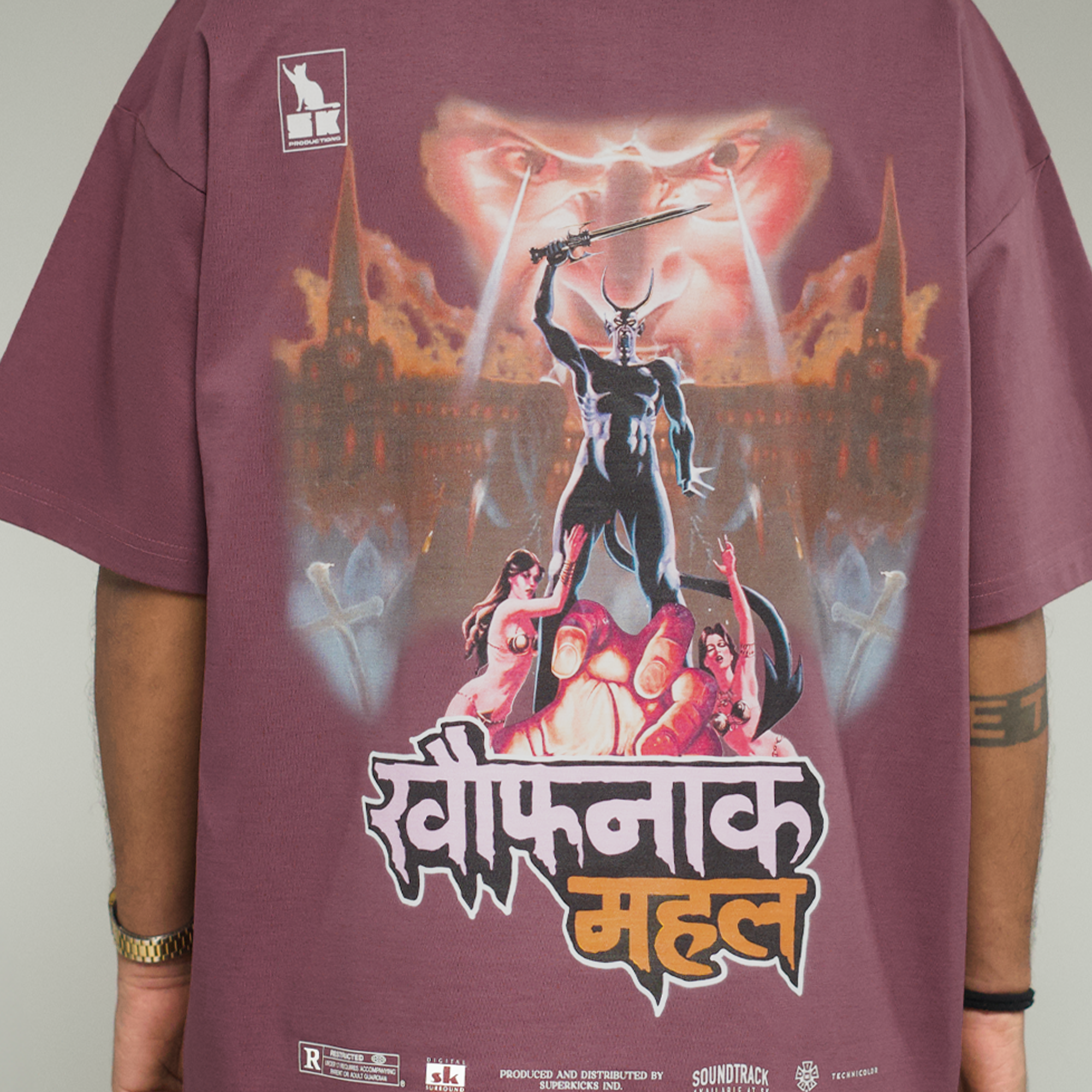 SUPERKICKS HORROR PACK T-SHIRT “KHAUFNAAK MEHAL”