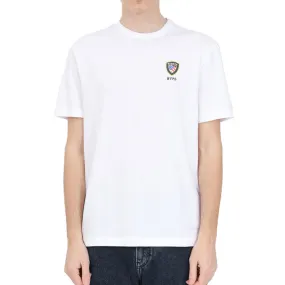 T-SHIRT CON LOGO Uomo Bianco Ottico