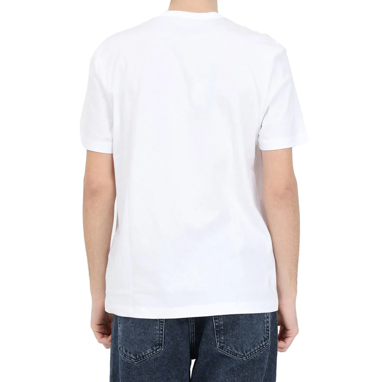 T-SHIRT CON LOGO Uomo Bianco Ottico