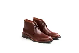 The Armas Chukka Boot - Chestnut Brown