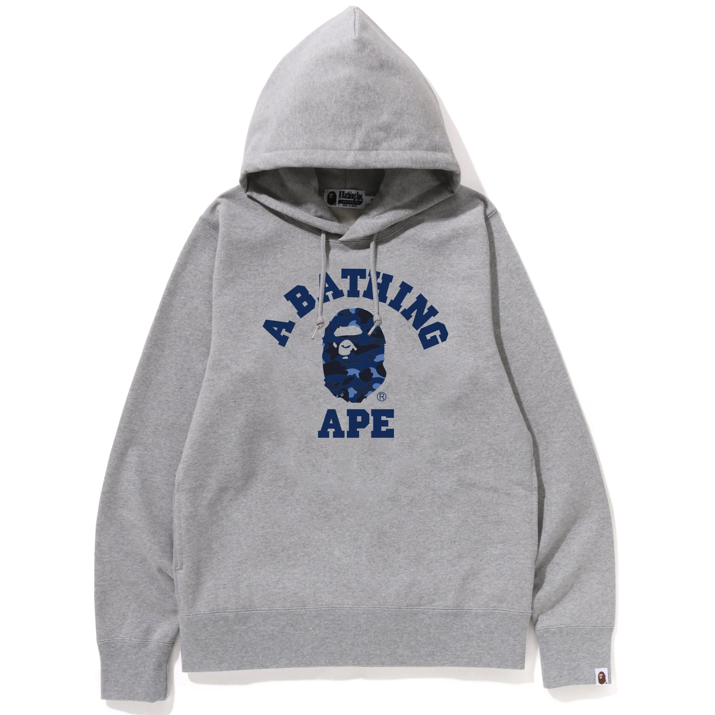 US BAPE COLOR CAMO COLLEGE PULLOVER HOODIE MENS