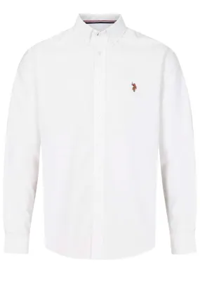 U.S. POLO ASSN. Oxford Shirt Armin White