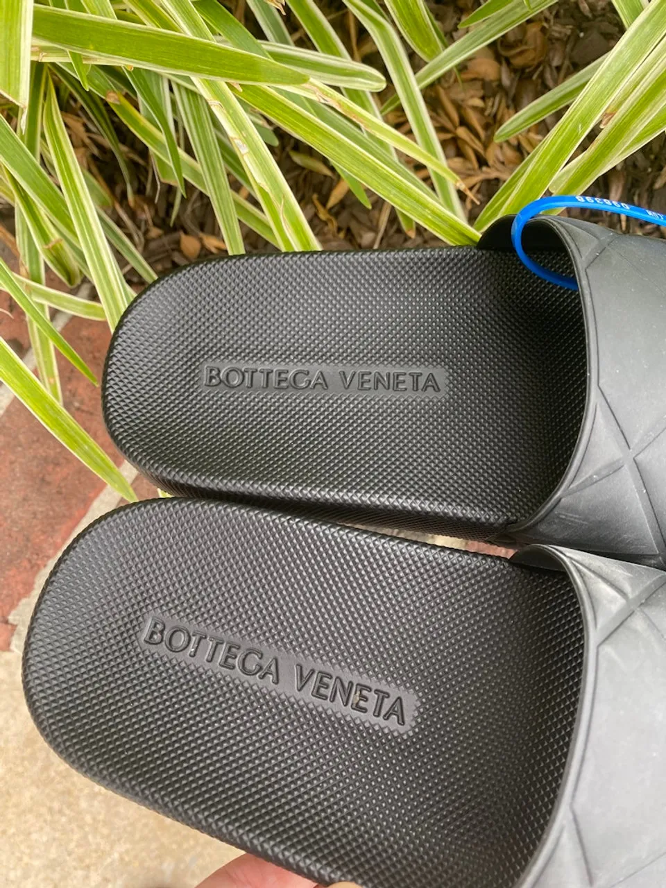 Used bottega veneta slider quilted rubber pool SLIDES / SHOES 6 60067-S000485185