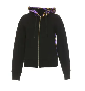 Versace Jeans Couture Logo Printed Zip-Up Hoodie