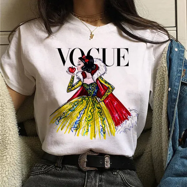 Vogue princess t shirt aesthetic women fashion girls