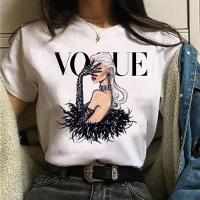 Vogue princess t shirt aesthetic women fashion girls