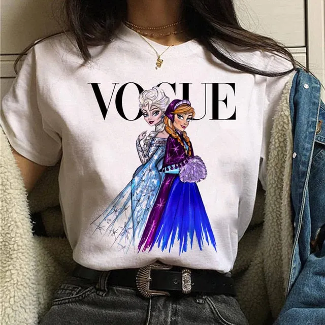 Vogue princess t shirt aesthetic women fashion girls