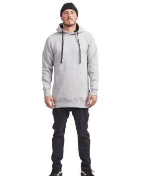 Yuki Threads Slim Old Mate Hoodie - Heather Grey